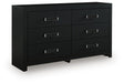 Maeling - Six Drawer Dresser Signature Design by Ashley®