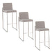 Fuji - Contemporary And Modern Elegance High Back Barstool Lumi Source