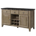 Charnell - Server - Marble Top & Oak ACME