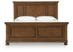 Zackaryn - King Panel Bed - Warm Brown Signature Design by Ashley®