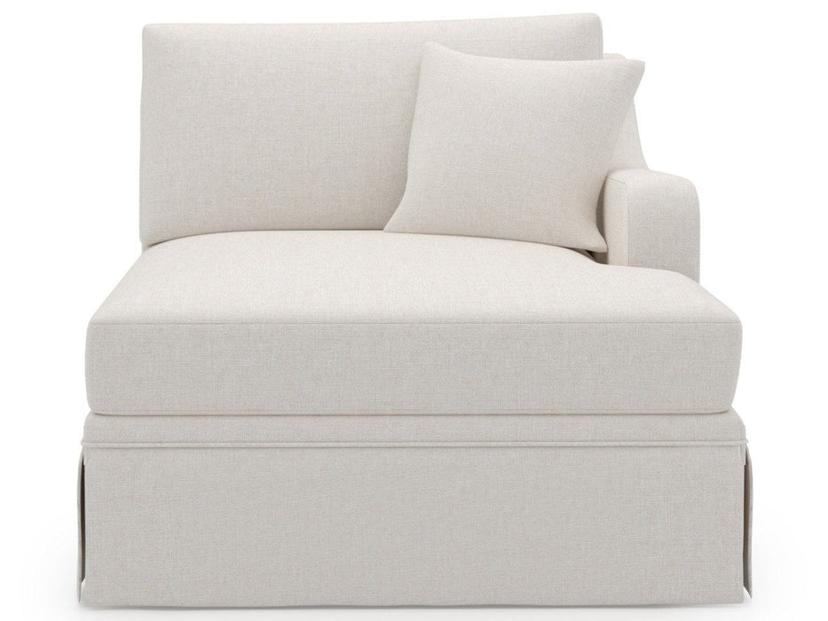 Filmore - Skirted Chaise RAF, Special Order - White Universal Furniture