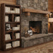 Closed Back High Bookcase Home Essentials