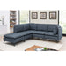 Upholstered Modular Sectional & Tall Legs Home Essentials