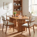 5 Piece Indoor Dining Set With Oval Table And Chairs Noble House