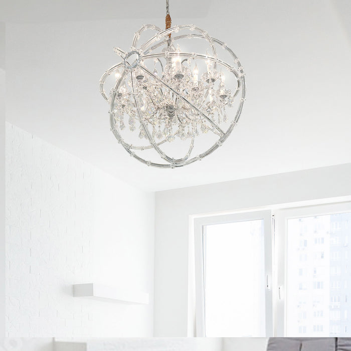Michael Amini Lighting - Pena 15-Light Traditional Crystal Chandelier - Clear Michael Amini
