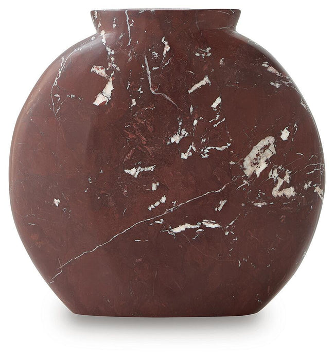 Dashner - Vase - Red / White Signature Design by Ashley®