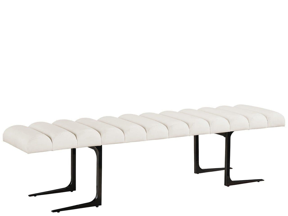 Erinn V x Universal - Devereux Bed Bench - White Universal Furniture
