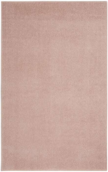 3' X 5' Non Skid Indoor / Outdoor Area Rug - Pink