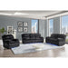 Winston - Power Recliner With LED Lighting - Black Global Furniture USA