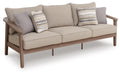 Harmony Headlands - Sofa With Cushion - Natural / Gray Signature Design by Ashley®