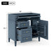 Bathroom Vanity With 2 Drawers And Tip-Out Drawer, Storage Cabinet Hearth and Haven