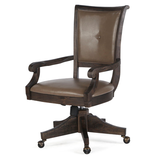 Sutton Place - Swivel Chair - Weathered Charcoal Magnussen Furniture