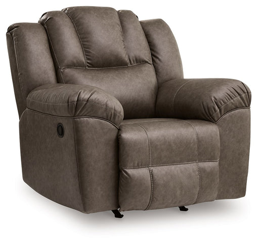 Lowilla - Rocker Recliner - Driftwood Signature Design by Ashley®