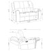 Boyce - Triple Power Reclining Loveseat With Independent Headrest Furniture Max
