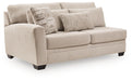 Mandi Point - LAF Loveseat - Marble Benchcraft®