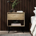 Hunter - Nightstand - Natural Simpli-Home