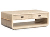 Sunset Cove - Rectangular Cocktail Table With Casters Magnussen Furniture