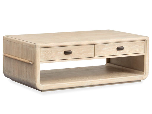 Sunset Cove - Rectangular Cocktail Table With Casters Magnussen Furniture