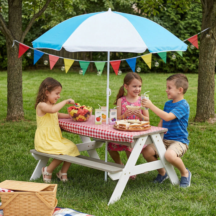 Kids Picnic Table With Sand And Water Table Conversion Home Essentials