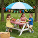 Kids Picnic Table With Sand And Water Table Conversion Home Essentials