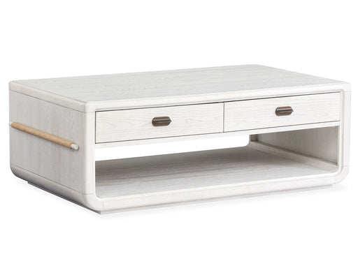 Sunset Cove - Rectangular Cocktail Table With Casters Magnussen Furniture