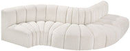 Arc - Boucle Fabric 5 Piece Modular Sofa Meridian Furniture