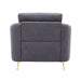 Yuina - Chair - Gray Linen ACME