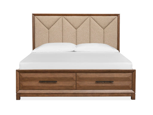 Callisto - Upholstered Panel Storage Bed Magnussen Furniture