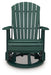 Shell Beach - Swivel Glider Chair - Green Signature Design by Ashley®