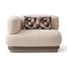 Bristol Point - LAF Chair - Fawn / Saddle Brown Michael Amini