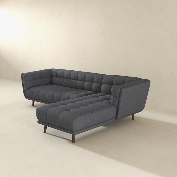 Addison - L Shape Sectional Sofa Tufted Ashcroft Furniture