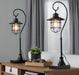 Landen - Contemporary Task Lamp (Set of 2) - Oil Rubbed Bronze / Clear Lumi Source
