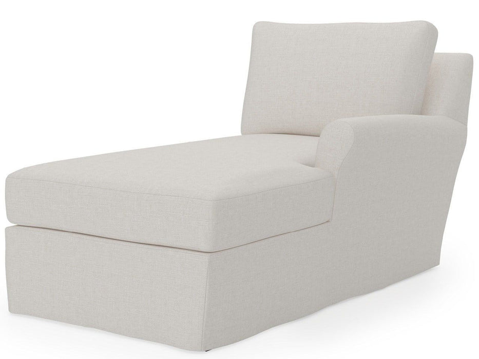 Clermont - Slipcover Chaise RAF, Special Order - White