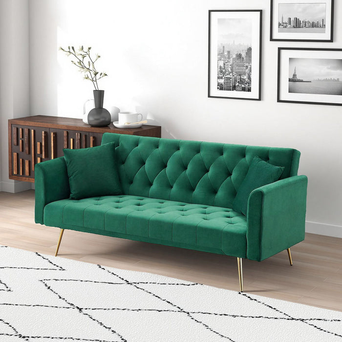 Convertible Double Folding Living Room Sofa Bed Home Essentials