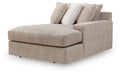 Nexora-Court - RAF Corner Chaise - Burlap Signature Design by Ashley®