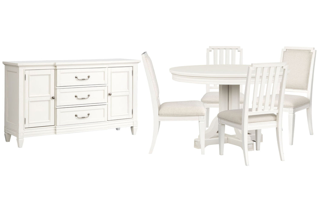 Willowbrook - Extendable 48" Round Dining Table Set Magnussen Furniture