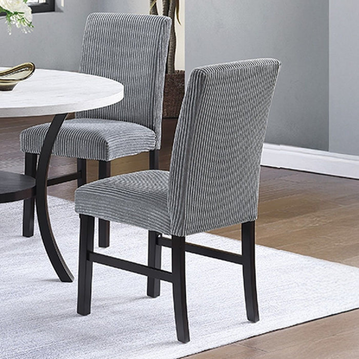 Upholstered Dining Chairs For Kitchen (Set of 2) Home Essentials