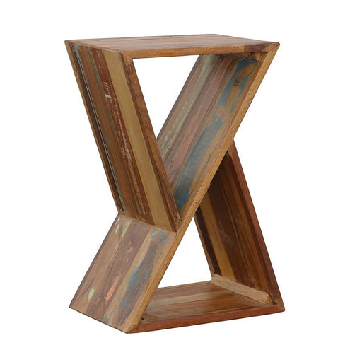 Accent Table Geometric Design - Natural Furniture Max