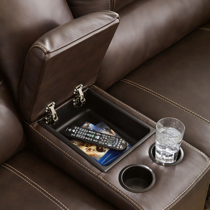Dunleith - 7 Piece Power Reclining Sectional Signature Design by Ashley®