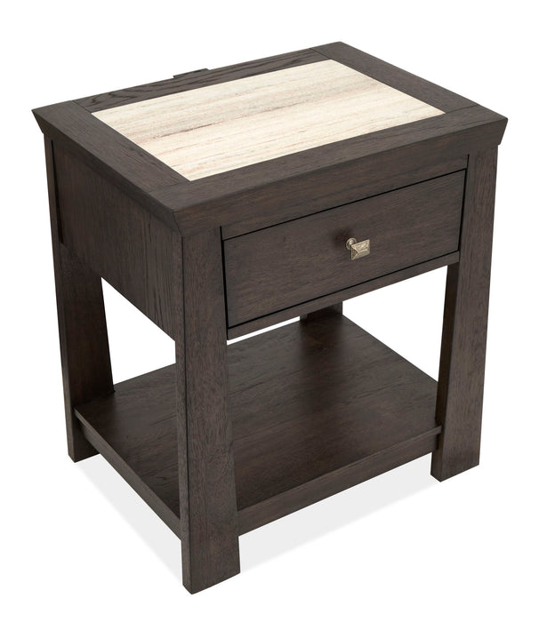 Tauren - Open Nightstand - Coffee Bean Magnussen Furniture
