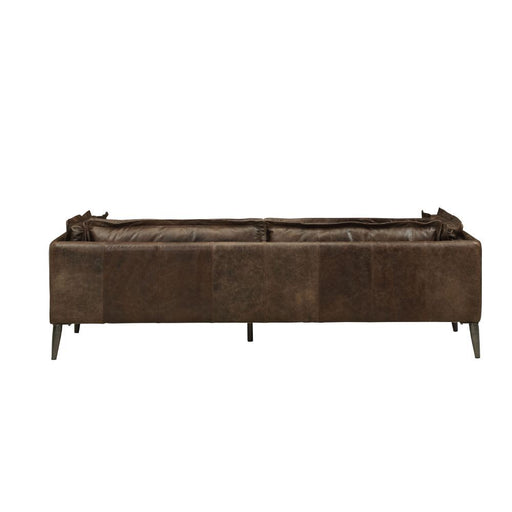 Porchester - Sofa - Distress Chocolate Top Grain Leather ACME