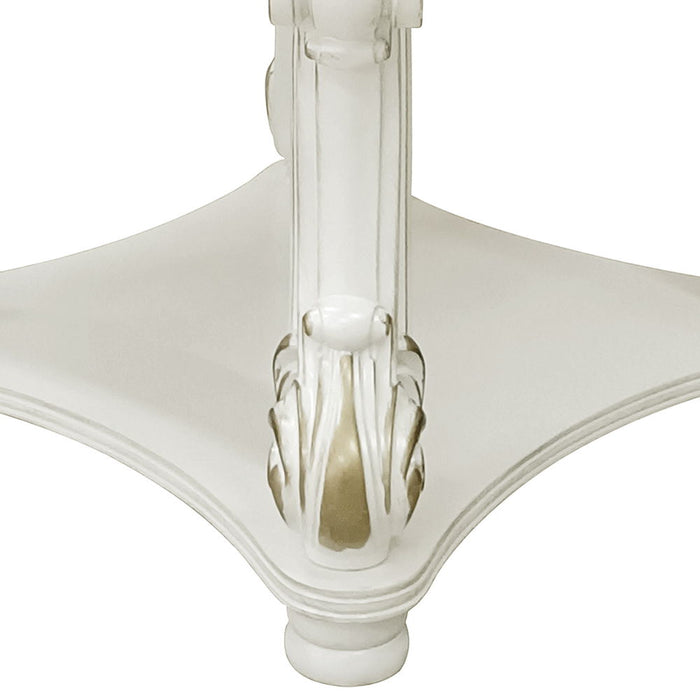 Vendome - 31" End Table - Antique Pearl ACME