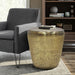 Garvy - Handcrafted Metal Side Table Simpli-Home