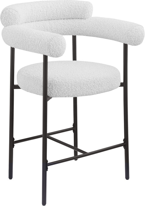 Blake - Counter Stool With Black Base (Set of 2)