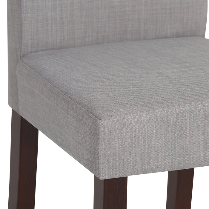 Acadian - Parson Dining Chair (Set of 2) - Dove Gray