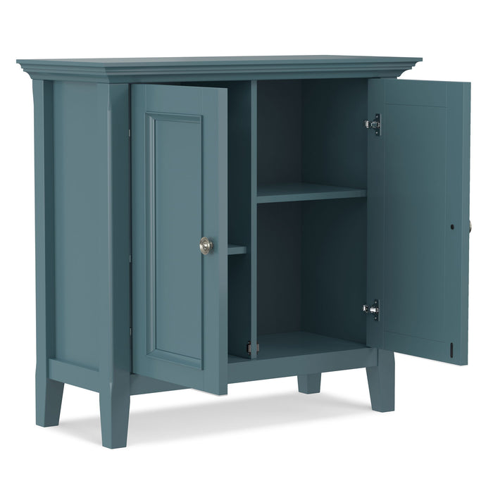 Amherst - Handcrafted Low Storage Cabinet Simpli-Home