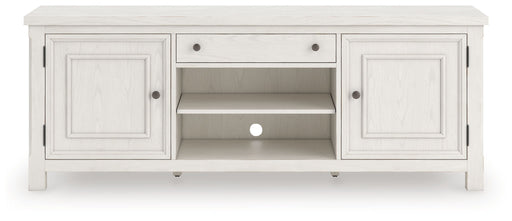 Robbinsdale - Extra Large TV Stand - Antique White Signature Design by Ashley®
