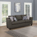 Ralston - Sofa With Accent Pillows - Gray Furniture Max