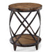 Pinebrook - Round Accent Table - Distressed Natural Pine Magnussen Furniture