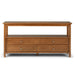 Warm Shaker - Wide Console Sofa Table - Light Golden Brown Simpli-Home